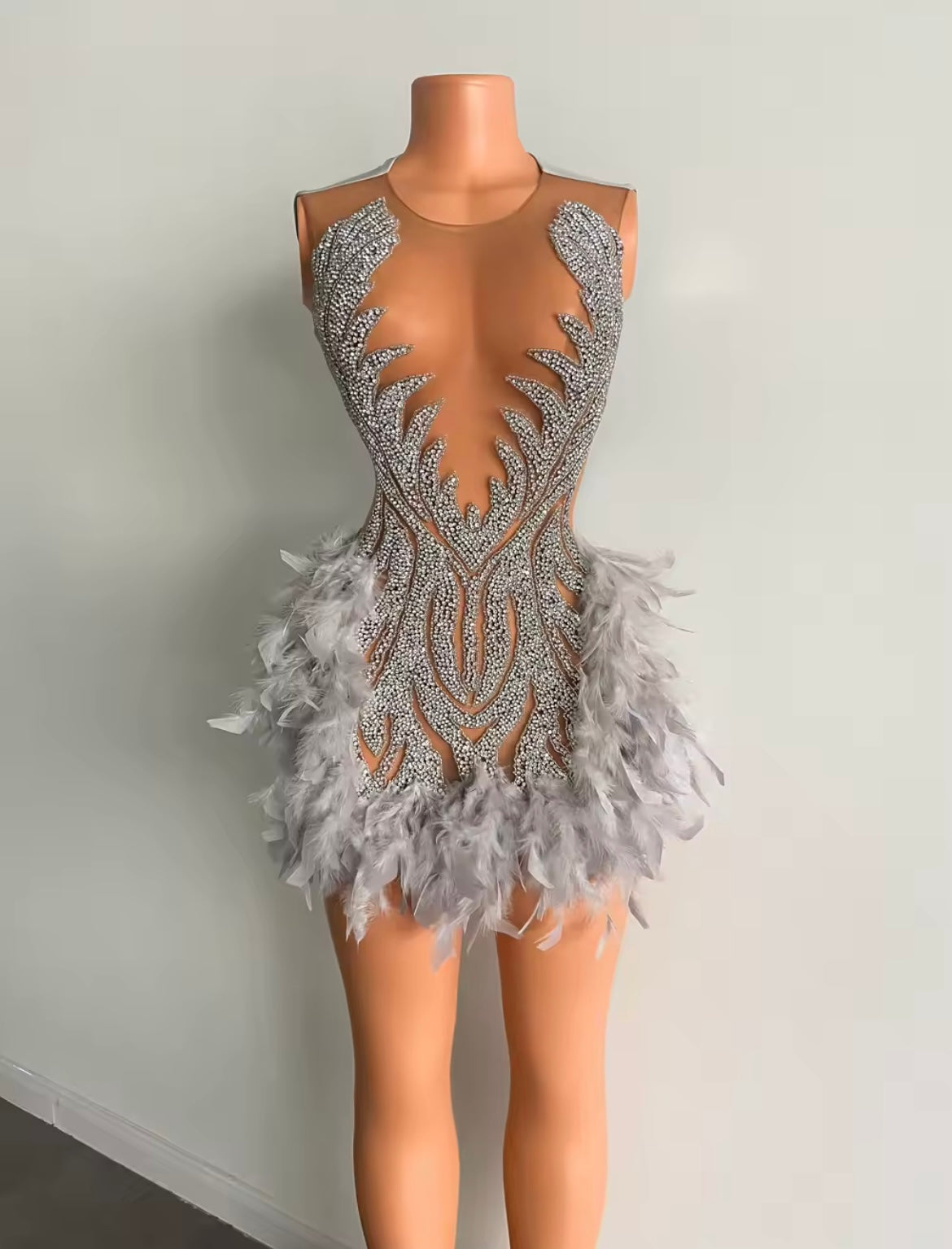 Secret Romance Feather Dress